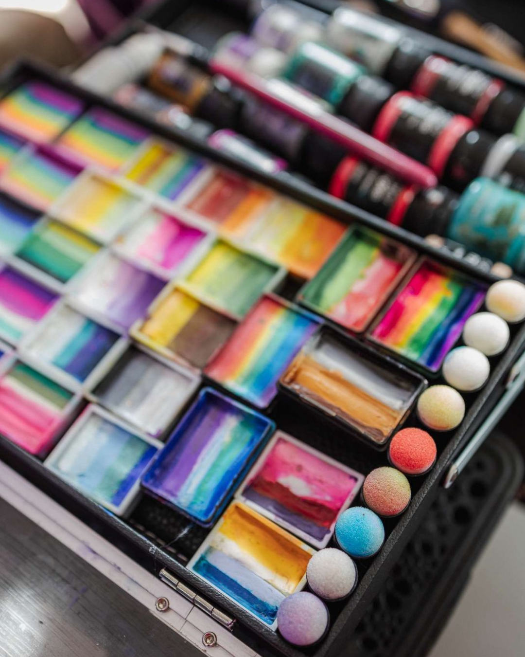 Maleta de pintura artística