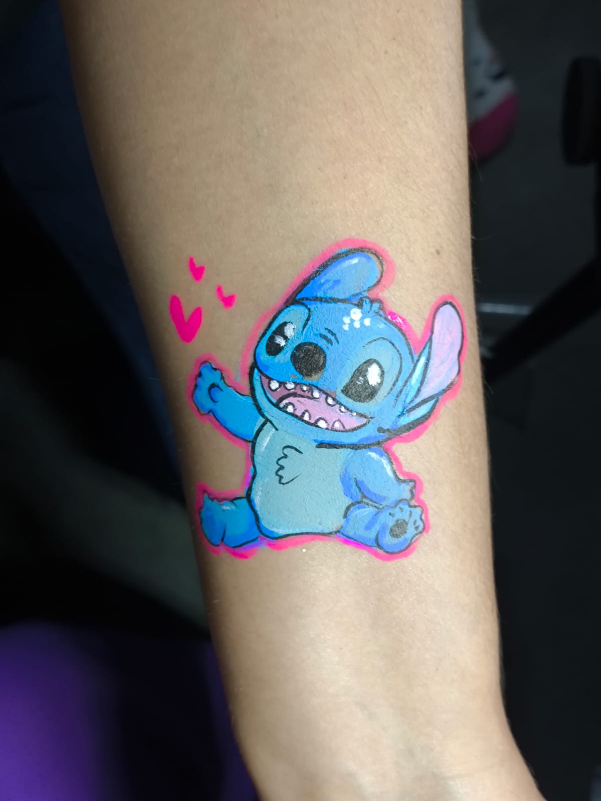 Pintura facial infantil 8