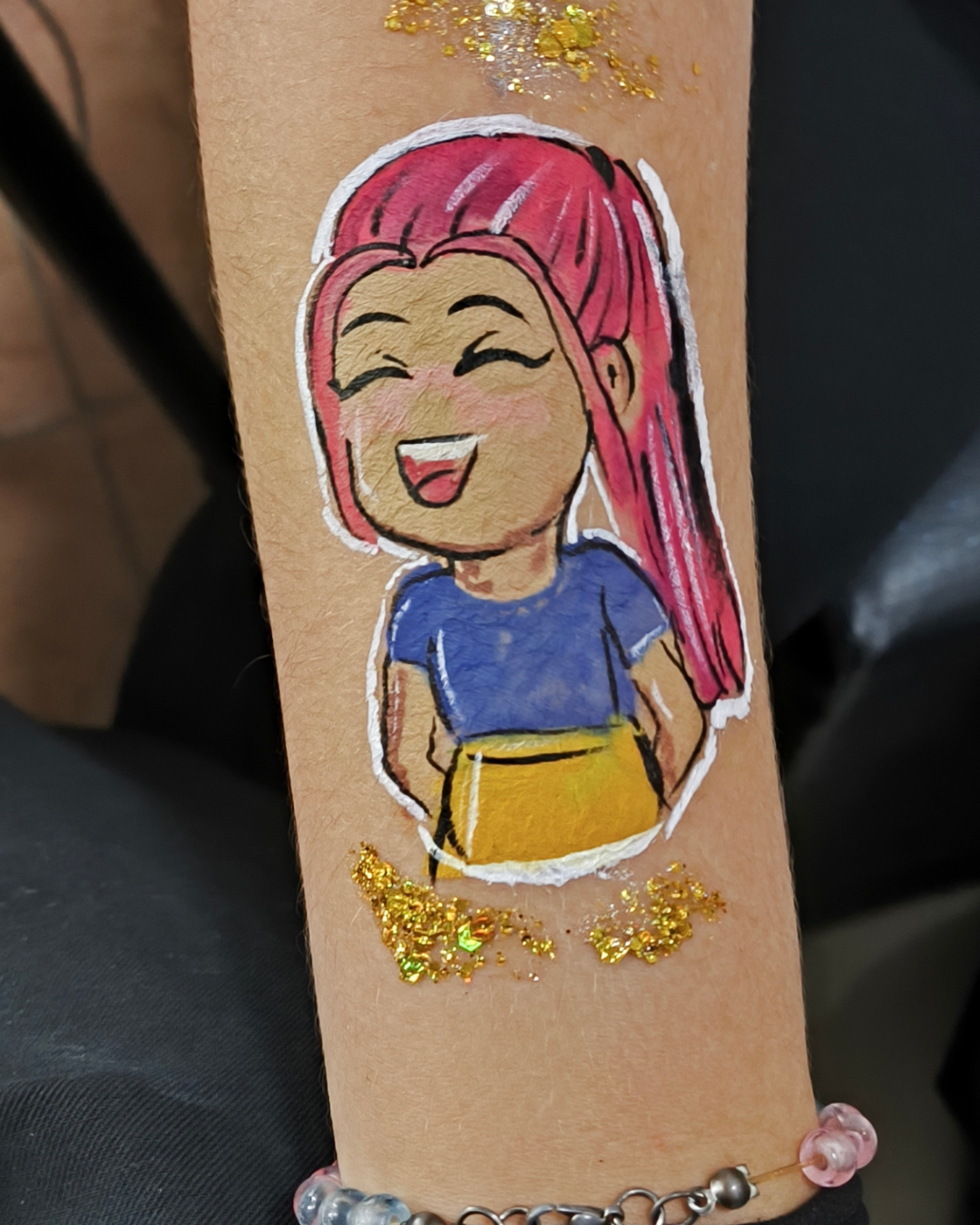 Pintura sereia infantil