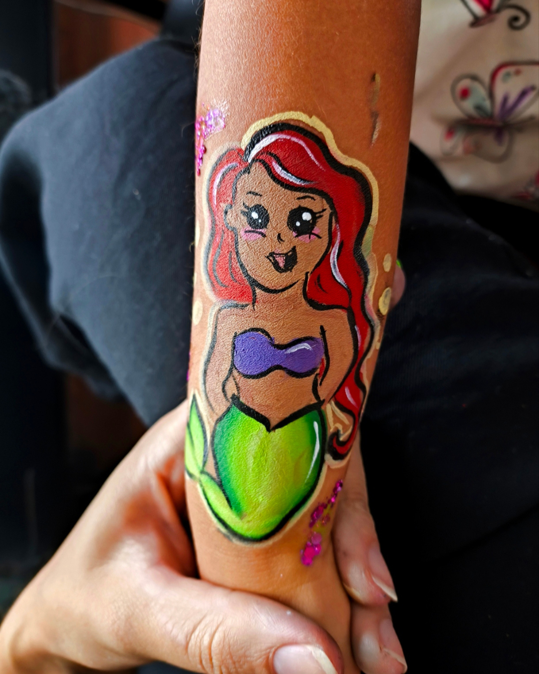 Pintura sereia artística