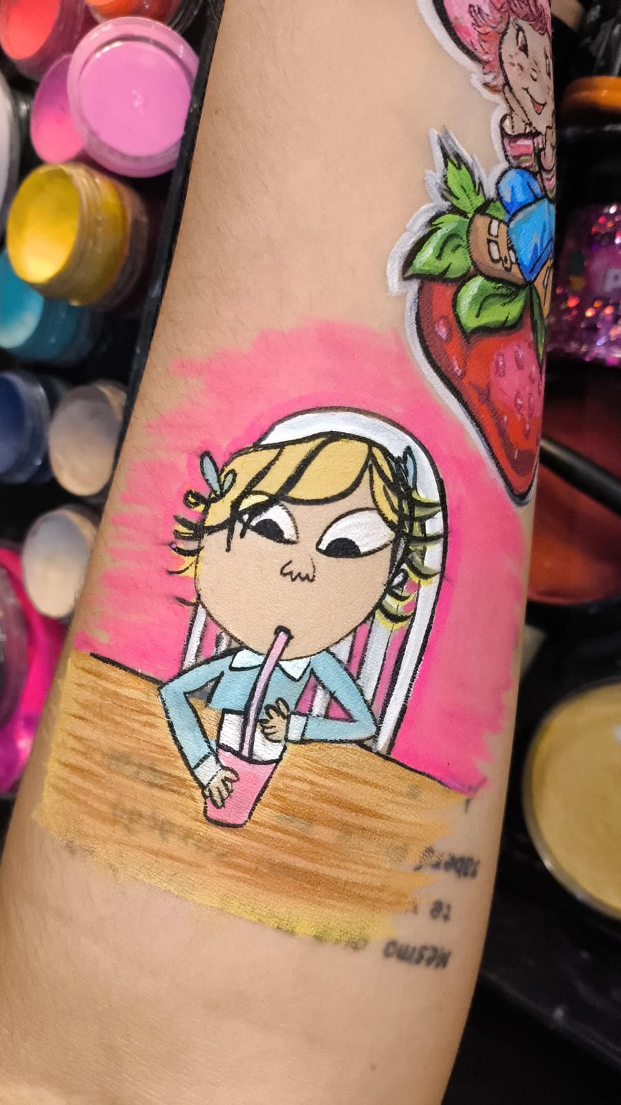 Pintura facial infantil 6